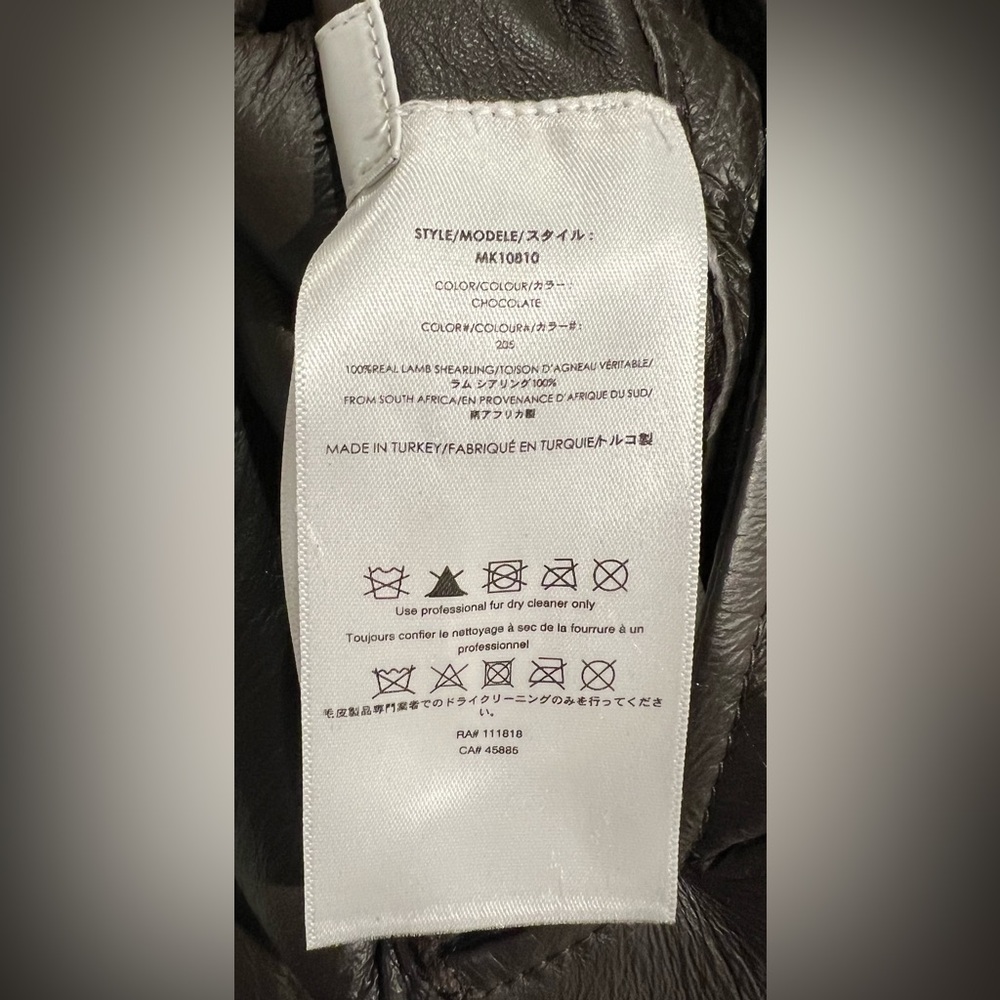Michael Kors Collection Reversible Shearling Coat… - image 4